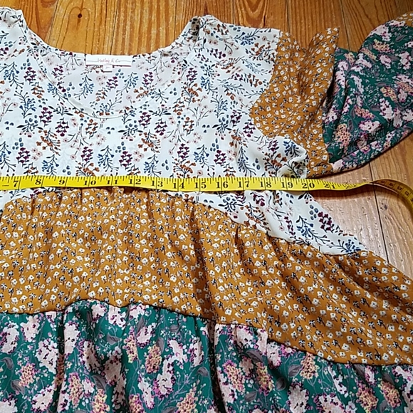 Hailey & Co. Peasant Boho Blouse - Picture 6 of 9